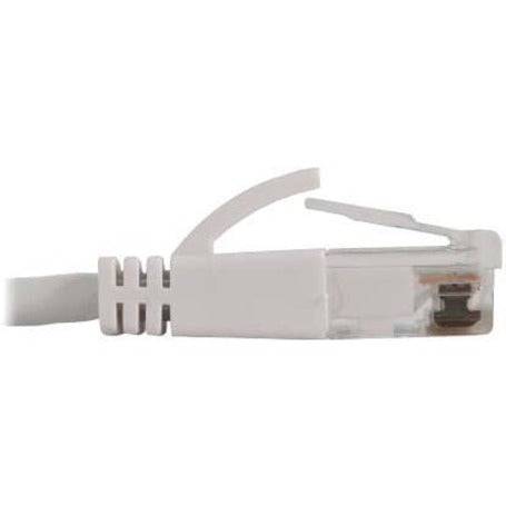 Tripp Lite Cat6A 10G Snagless Molded Slim Utp Ethernet Cable (Rj45 M/M), Poe, White, 10 Ft. (3.1 M)
