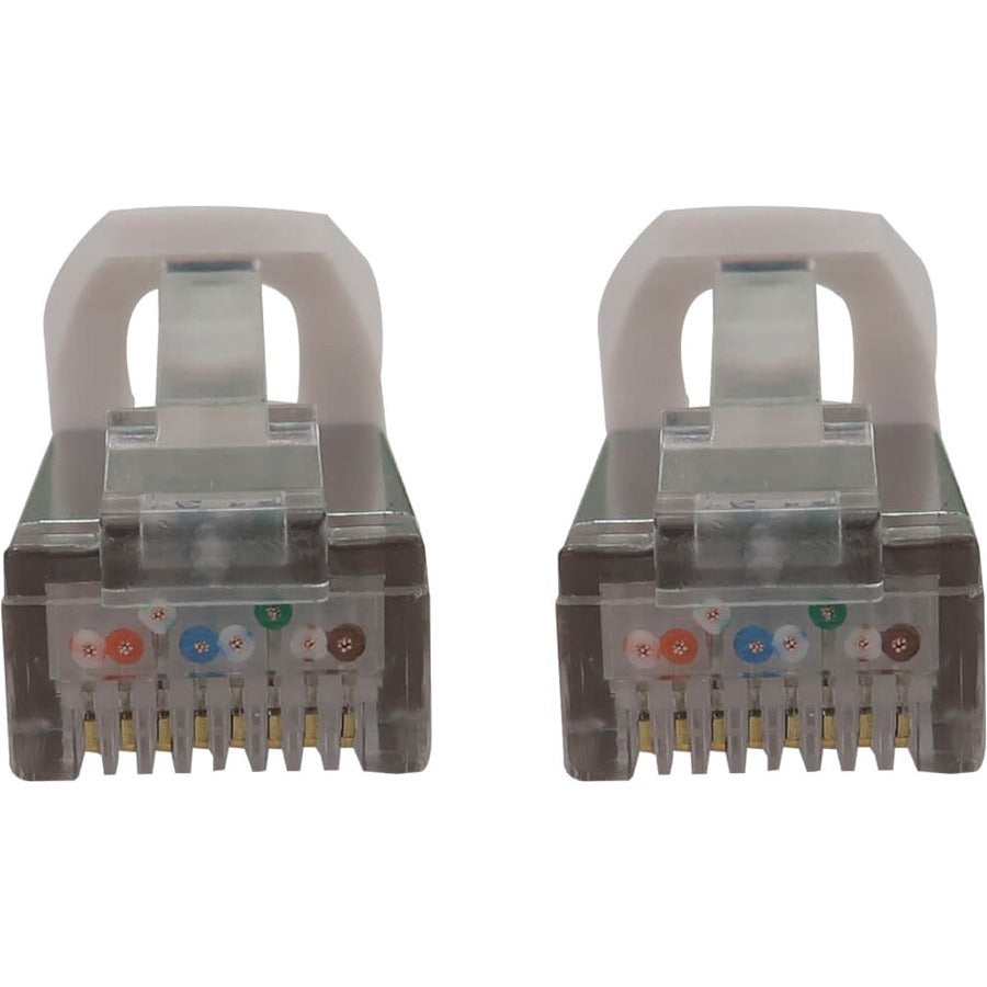 Tripp Lite Cat6A 10G Snagless Shielded Slim Stp Ethernet Cable (Rj45 M/M), Poe, White, 6 Ft. (1.8 M)