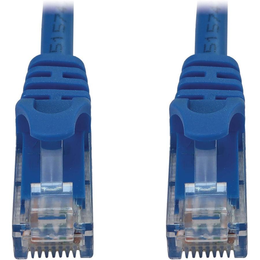 Tripp Lite Cat6a 10G Snagless Molded UTP Ethernet Cable (RJ45 M/M), PoE, Blue, 10 ft. (3.1 m)