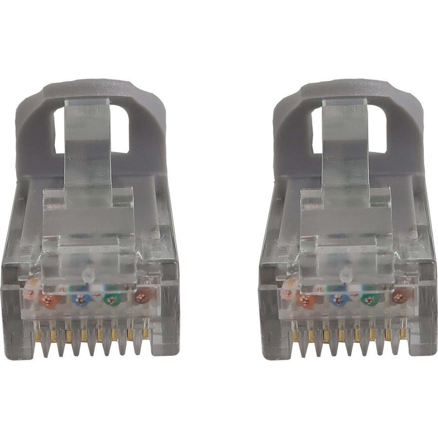 Tripp Lite Cat6a 10G Snagless Molded UTP Ethernet Cable (RJ45 M/M), PoE, Gray, 6 ft. (1.8 m)
