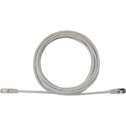 Tripp Lite Cat6a 10G Snagless Shielded Slim STP Ethernet Cable (RJ45 M/M), PoE, White, 15 ft. (4.6 m)