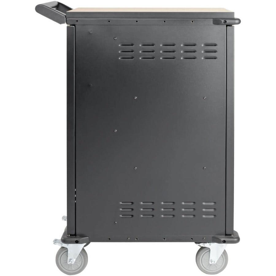 Tripp Lite Csc27Ac Portable Device Management Cart/Cabinet Black