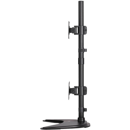 Tripp Lite Ddr1527Sdc Dual Vertical Flat-Screen Desk Stand/Clamp Mount, 15 In. To 27 In. Flat-Screen Displays