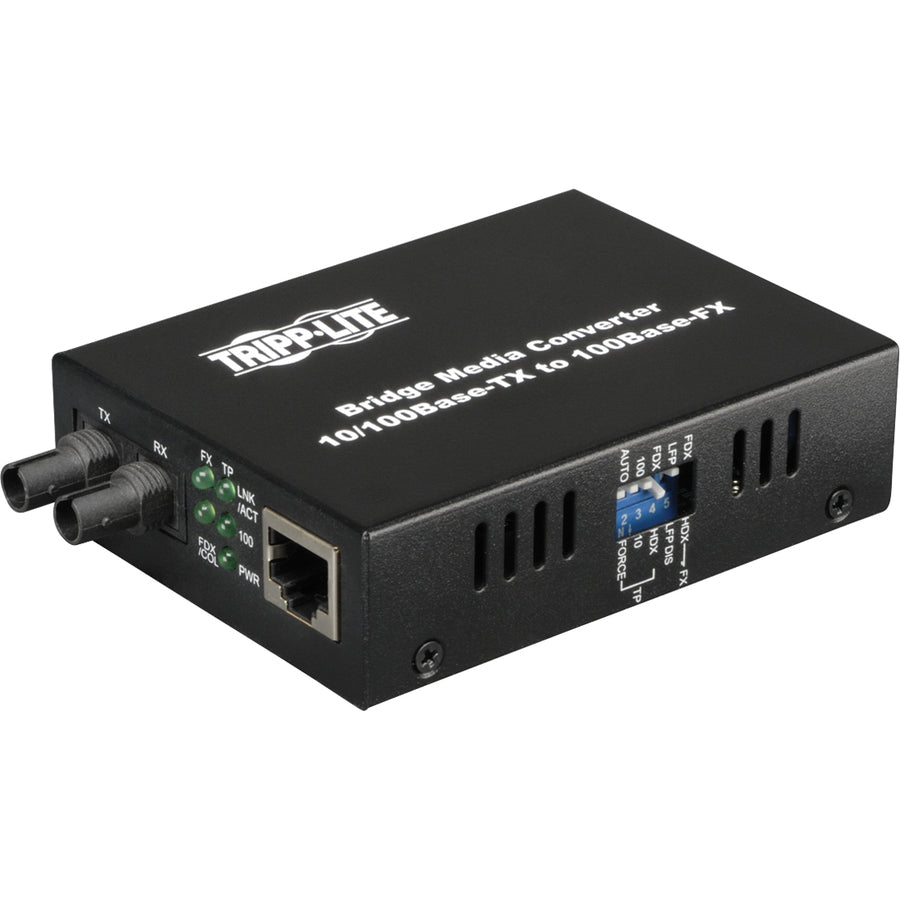 Tripp Lite Fiber Optic - 10/100Baset To 100Basefx-St Multimode Media Converter, 2Km, 1310Nm