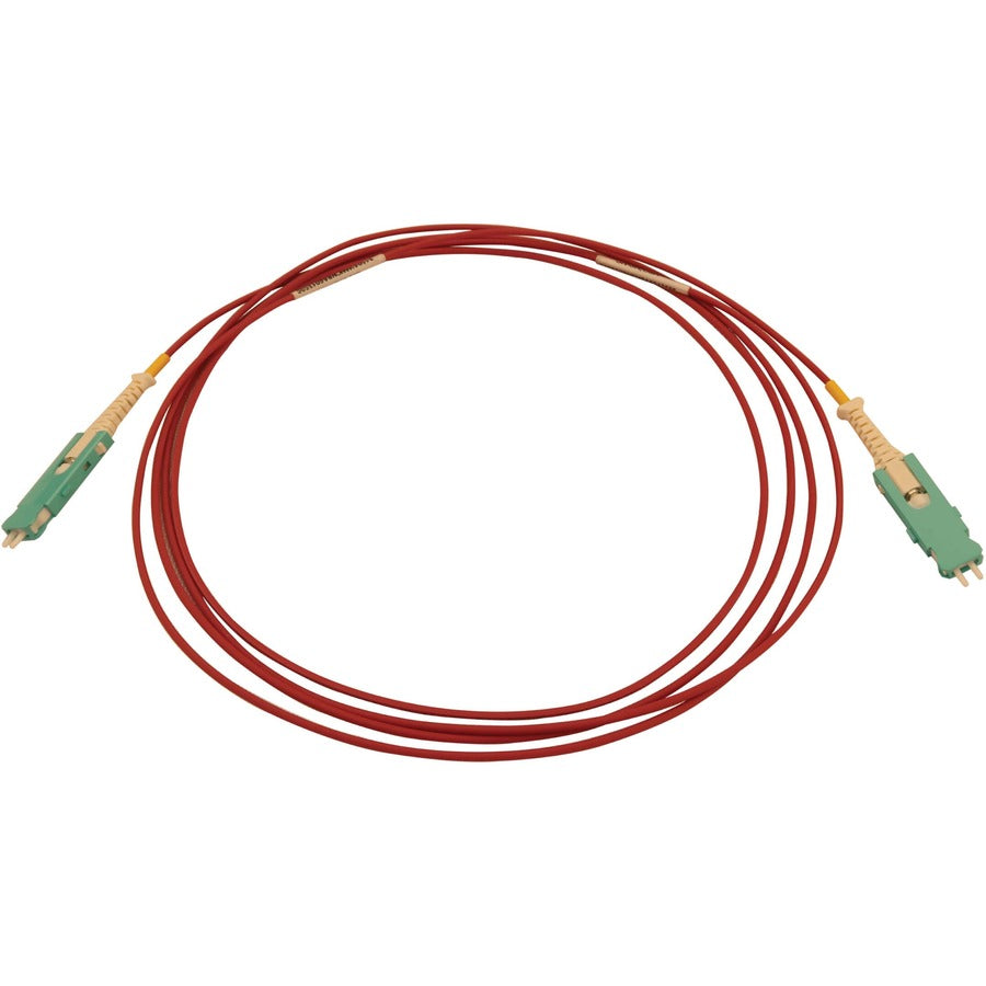 Tripp Lite Fiber Optic Cable 400G Multimode 50/125 Om4 Fiber Cable, Magenta, 2 M (6.6 Ft.)