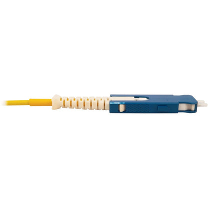 Tripp Lite Fiber Optic Cable 400G Singlemode 9/125 Os2 Fiber Cable, Yellow, 3 M (9.8 Ft.)