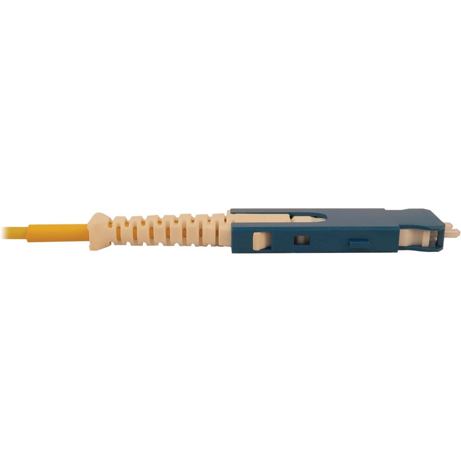 Tripp Lite Fiber Optic Cable 40/100/400G Singlemode 9/125 Os2 Fiber Cable, Yellow, 1 M (3.3 Ft.) N383L-01M