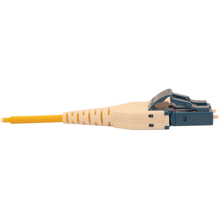 Tripp Lite Fiber Optic Cable 40/100/400G Singlemode 9/125 Os2 Fiber Cable, Yellow, 2 M (6.6 Ft.)