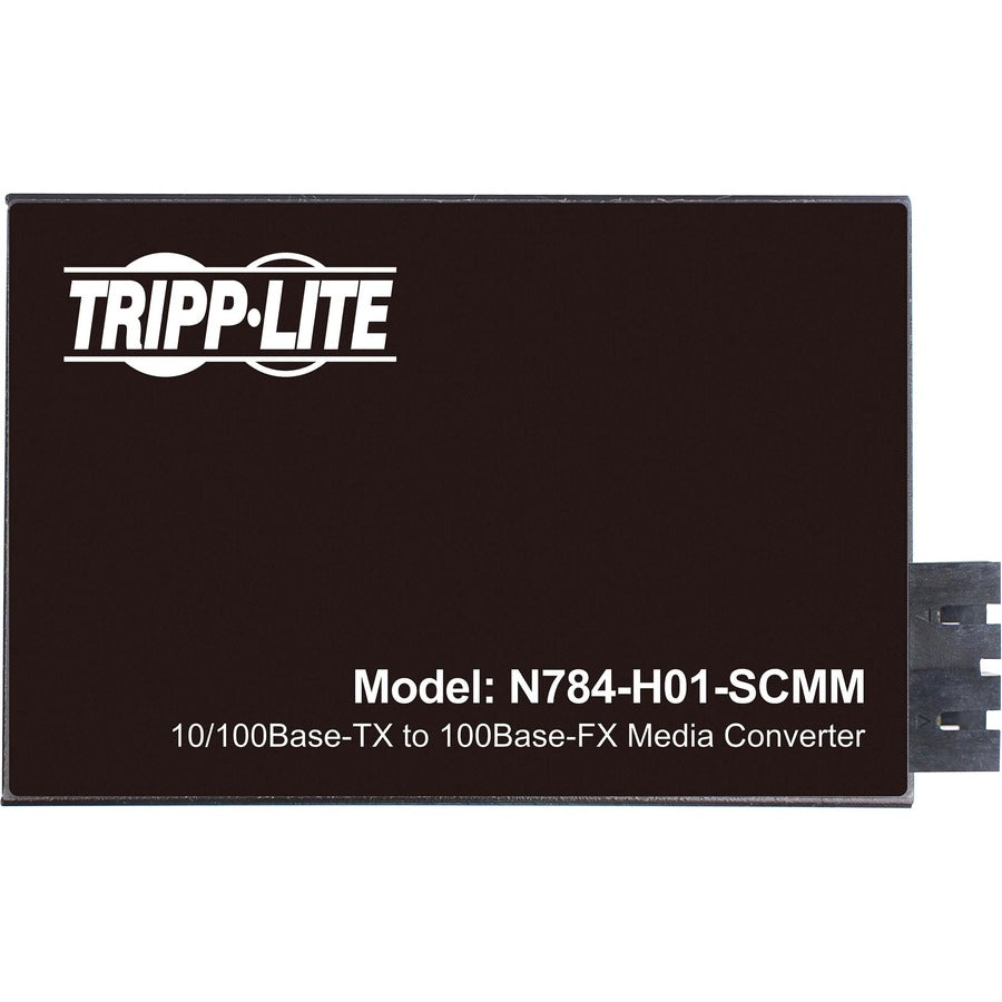 Tripp Lite Hardened Copper To Fiber Media Converter - 10/100 Mbps, Rj45/Sc Multimode, -10° To 60°C, 2 Km (1.2 Mi.)