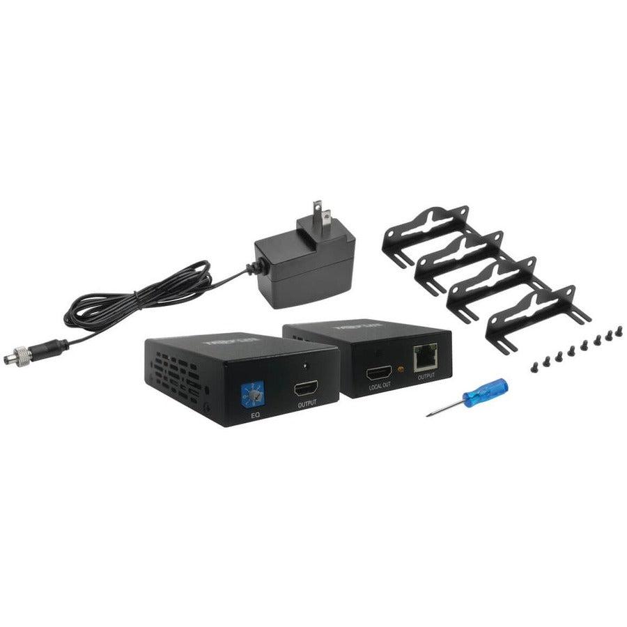 Tripp Lite Hdmi Over Cat5 Active Extender Kit, Power Over Cable, Box-Style Transmitter/Receiver Audio/Video, 1080P, Up To 125 Ft.