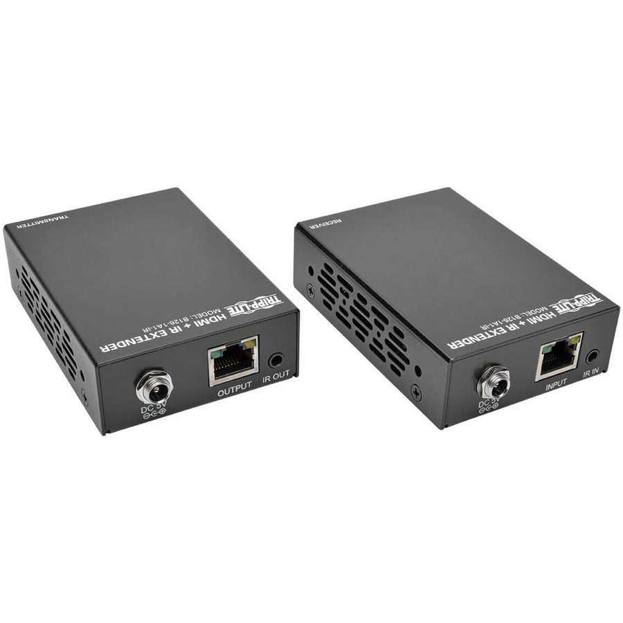 Tripp Lite Hdmi Over Cat5/6 Active Extender Kit W/ Ir Control, Box-Style Transmitter & Receiver, Video/Audio, 1080P, Up To 125-Ft.