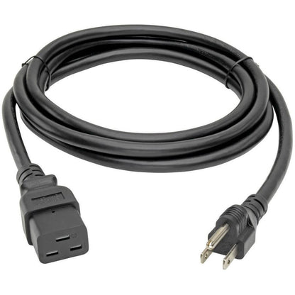 Tripp Lite Heavy-Duty Power Adapter Cord Lead Cable, 15A, 14Awg (Iec-320-C19 To Nema 5-15P), 2.43 M (8-Ft.)