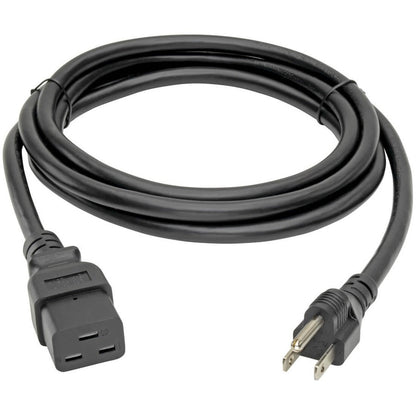 Tripp Lite Heavy-Duty Power Cord Lead Cable, 15A, 14Awg (Iec-320-C19 To Nema 5-15P), 3.05 M (10-Ft.)