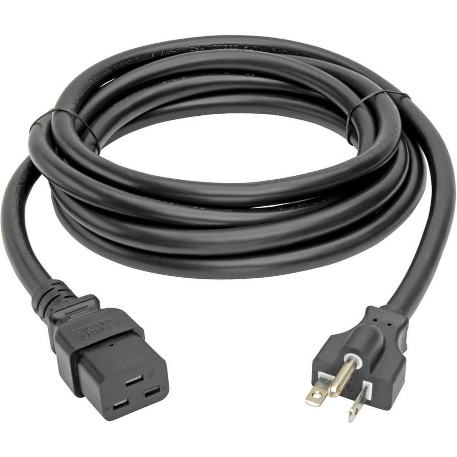 Tripp Lite Heavy-Duty Power Extension Cord, 20A, 12Awg (Iec-320-C19 To Nema 5-20P), 10-Ft.