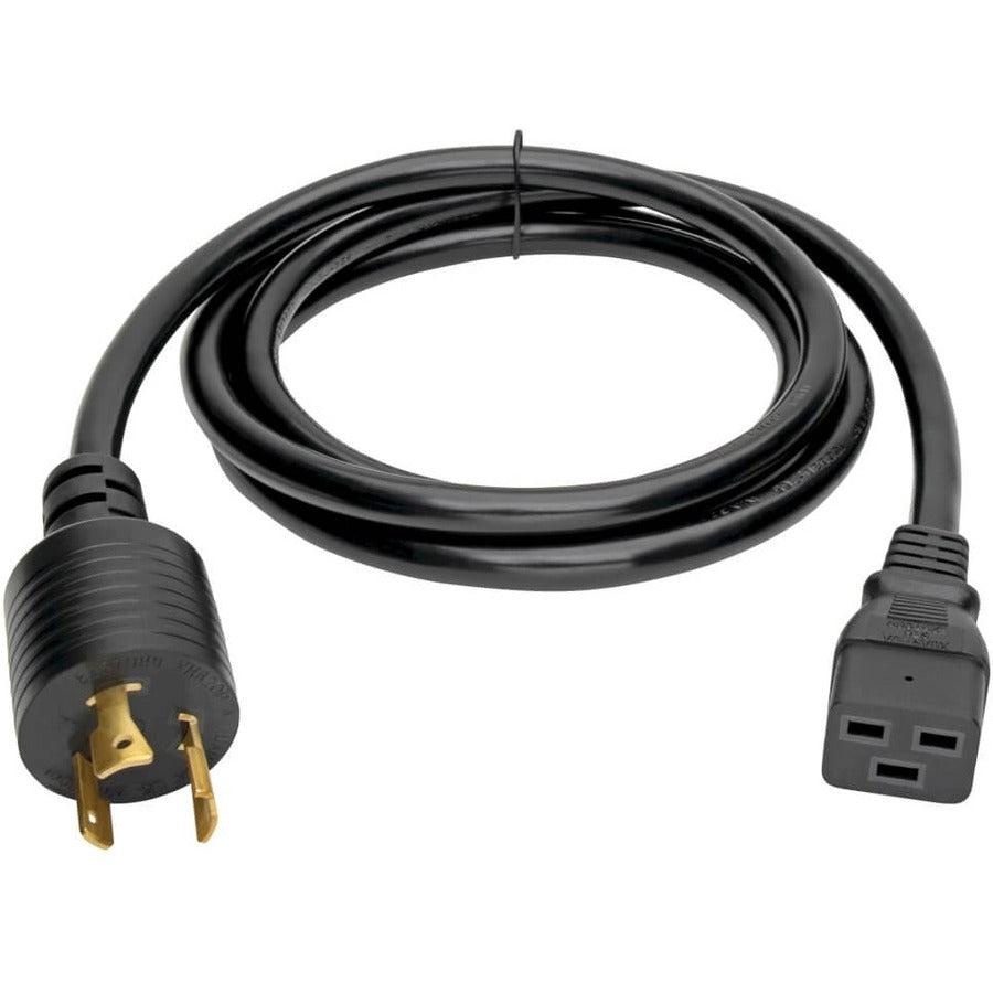 Tripp Lite Heavy-Duty Power Extension Cord, 20A, 12Awg (Iec-320-C19 To Nema L6-20P), 6-Ft.