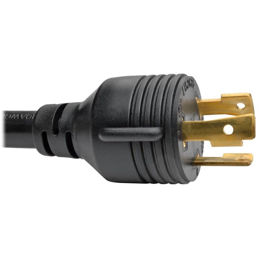 Tripp Lite Heavy-Duty Power Extension Cord, 30A, 10 Awg (Nema L5-30P To Nema L5-30R), Locking Connectors, 10 Ft.