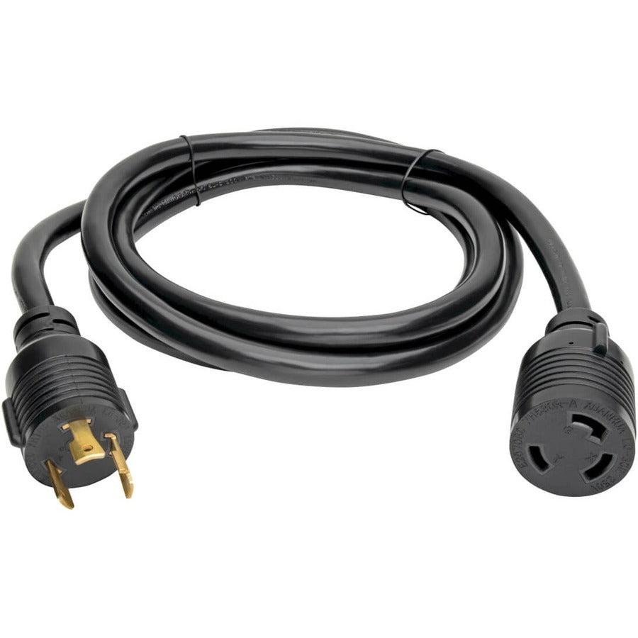 Tripp Lite Heavy-Duty Power Extension Cord, 30A, 10Awg (Nema L6-30P To Nema L6-30R), 8-Ft.