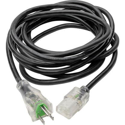 Tripp Lite Hospital-Grade Computer Power Cord Lead Cable With Clear Plugs, 13A, 16Awg (Nema 5-15P To Iec-320-C13), 4.57 M (15-Ft.)