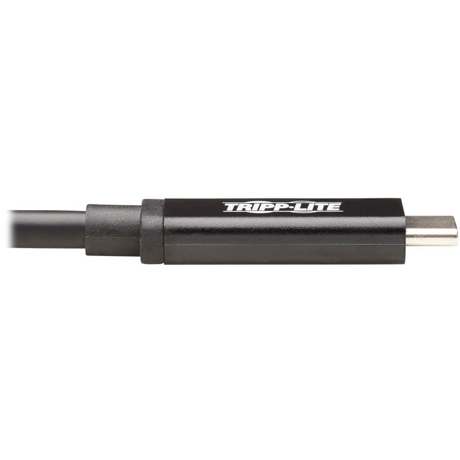Tripp Lite Mtb3-01M-5A-Ab Thunderbolt 3 Active Cable (M/M) - 40 Gbps, 5A 100W Power Delivery, 4K/60 Hz, 1M (3.28 Ft.), Black