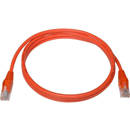 Tripp Lite N001-005-Or Cat5E 350 Mhz Snagless Molded (Utp) Ethernet Cable (Rj45 M/M) - Orange, 5 Ft. (1.52 M)