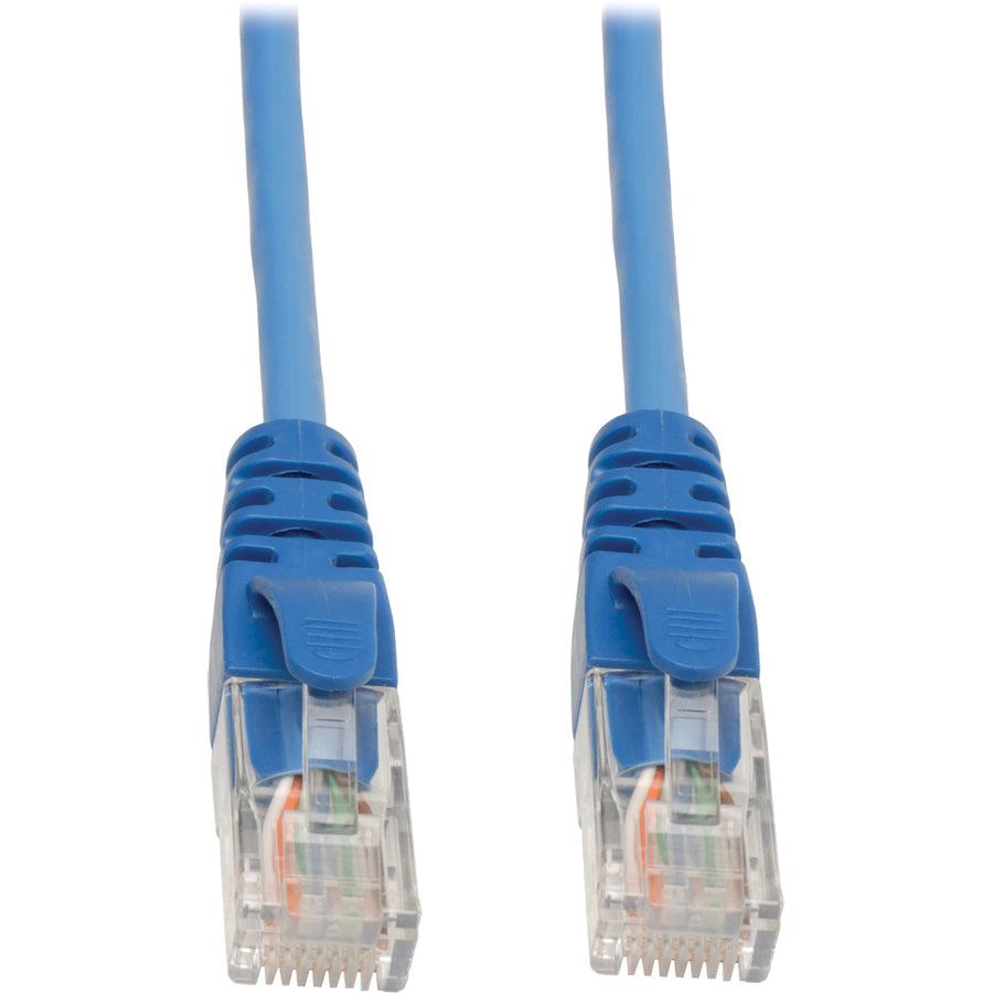 Tripp Lite N003-075-Bl-P Cat5E 350 Mhz Snagless (Utp) Ethernet Cable (Rj45 M/M ) - Plenum Rated, Blue, 75 Ft. (22.86 M)