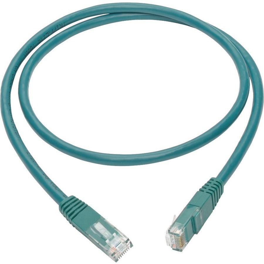 Tripp Lite N200-003-Gn Cat6 Gigabit Molded (Utp) Ethernet Cable (Rj45 M/M), Green, 3 Ft. (0.91 M)