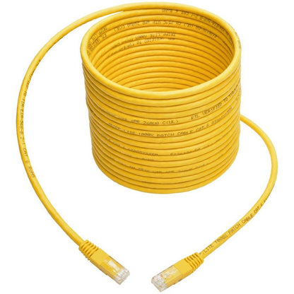 Tripp Lite N200-025-Yw Cat6 Gigabit Molded (Utp) Ethernet Cable (Rj45 M/M), Yellow, 25 Ft. (7.62 M)