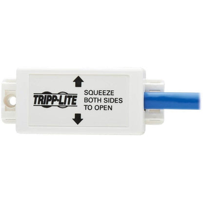 Tripp Lite N237-P18N-Whsh Cat6 Junction Box Cable Assembly - Surface Mount, Unshielded, Poe+, Rj45/110 Punchdown, 18-In. (45.72 Cm), Blue