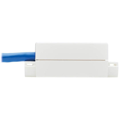 Tripp Lite N237-P18N-Whsh Cat6 Junction Box Cable Assembly - Surface Mount, Unshielded, Poe+, Rj45/110 Punchdown, 18-In. (45.72 Cm), Blue