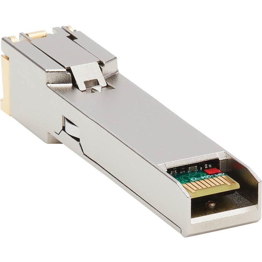 Tripp Lite N286-01Glc-Te Cisco-Compatible Glc-Te Sfp Transceiver - 10/100/1000Base-Tx, Copper, Rj45, Cat6, 328.08 Ft. (100 M)