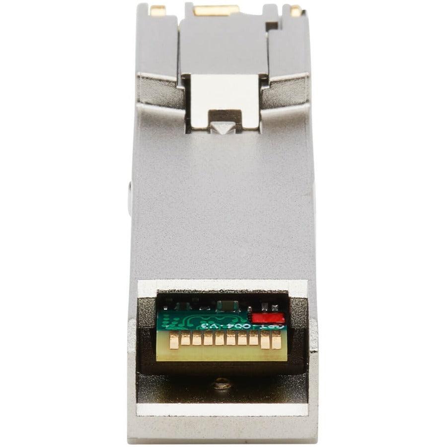 Tripp Lite N286-01Glc-Te Cisco-Compatible Glc-Te Sfp Transceiver - 10/100/1000Base-Tx, Copper, Rj45, Cat6, 328.08 Ft. (100 M)