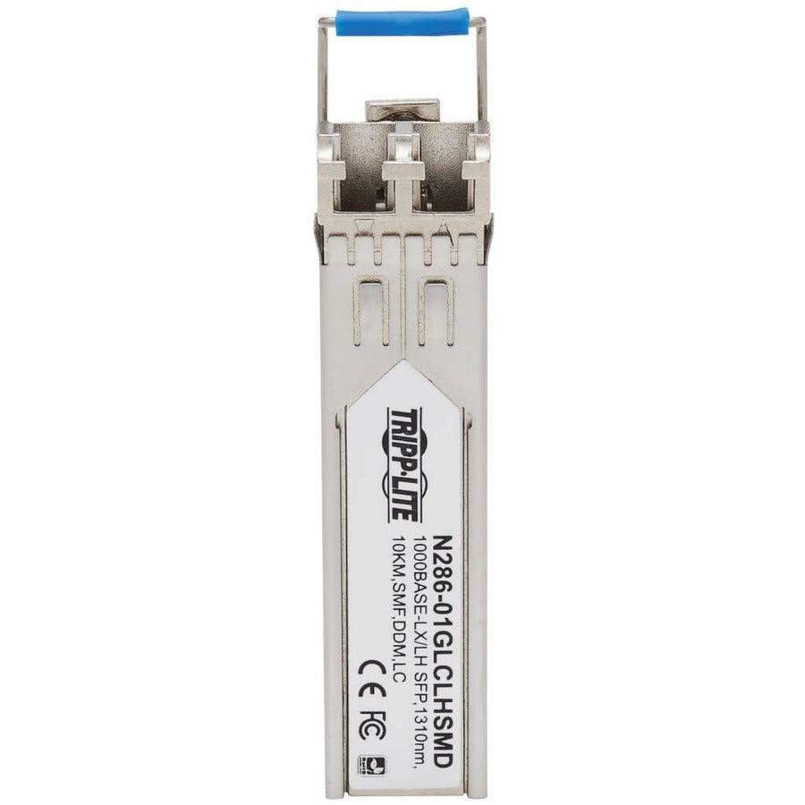 Tripp Lite N286-01Glclhsmd Cisco-Compatible Glc-Lh-Smd Sfp Transceiver - 10/100/1000Base-Lx/Lh, Ddm, Singlemode Lc, 1310 Nm, 10 Km