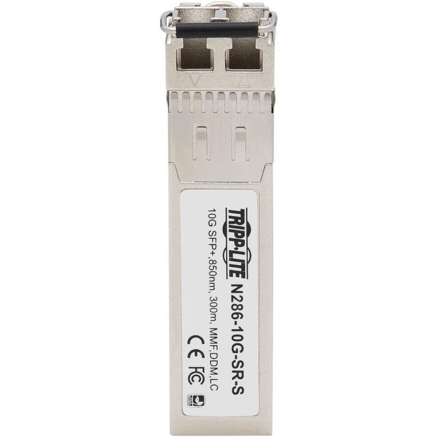 Tripp Lite N286-10G-Sr-S Cisco-Compatible Sfp-10G-Sr-S Sfp+ Transceiver - 10Gbase-Sr, Ddm, Multimode Lc, 850 Nm, 300M (984.25 Ft.)