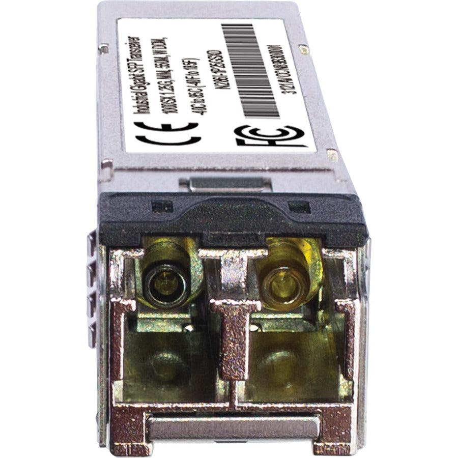 Tripp Lite N286I-1P25Gsxd Industrial Gigabit Sfp Transceiver - 1000Base-Sx, Multimode, Lc Duplex, Ddm, -40° To 85°C, 550 M (1,804 Ft.)