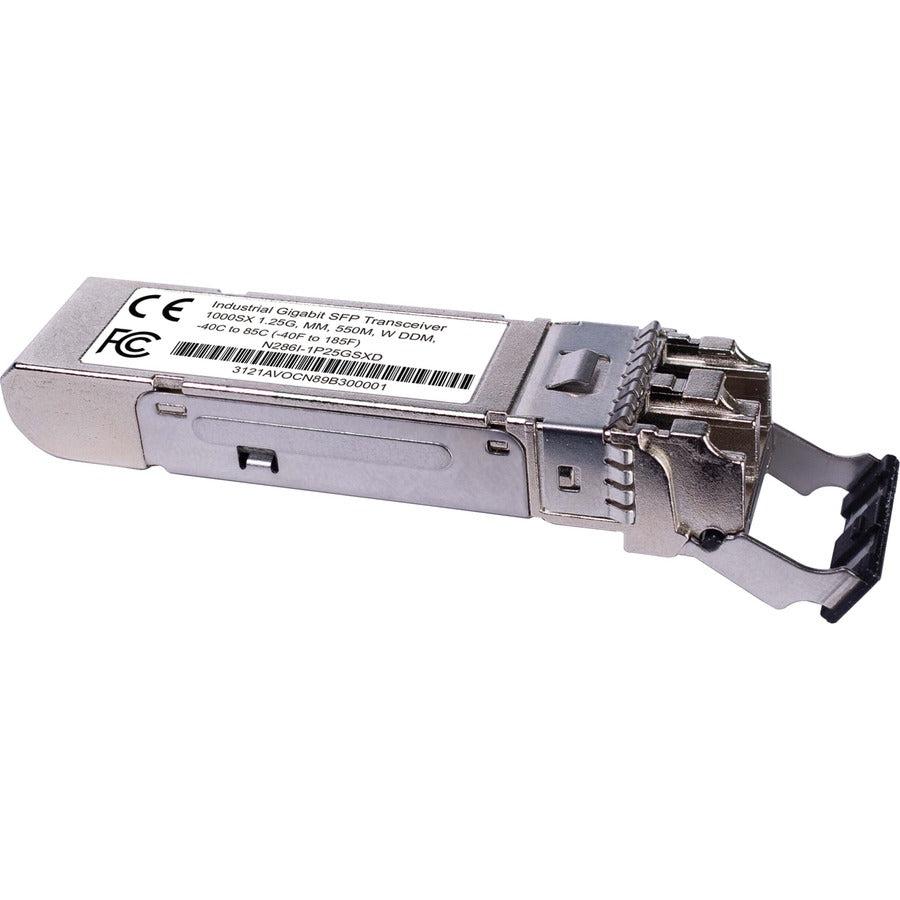 Tripp Lite N286I-1P25Gsxd Industrial Gigabit Sfp Transceiver - 1000Base-Sx, Multimode, Lc Duplex, Ddm, -40° To 85°C, 550 M (1,804 Ft.)