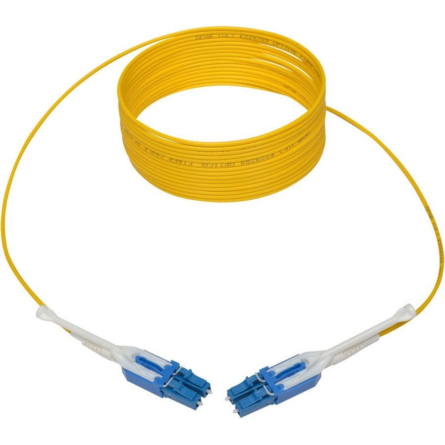 Tripp Lite N370-05M-T Duplex Singlemode 9/125 Fiber Patch Cable (Lc/Lc), Push/Pull Tabs, 5 M (16 Ft.)