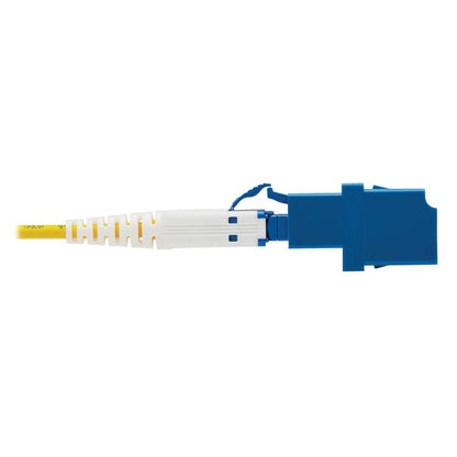 Tripp Lite N381L-001-Mf 400G Duplex Singlemode 9/125 Os2 Fiber Optic Cable Adapter (Cs-Upc/Lc-Upc), M/F, Round Lszh Jacket, Yellow, 1 Ft.