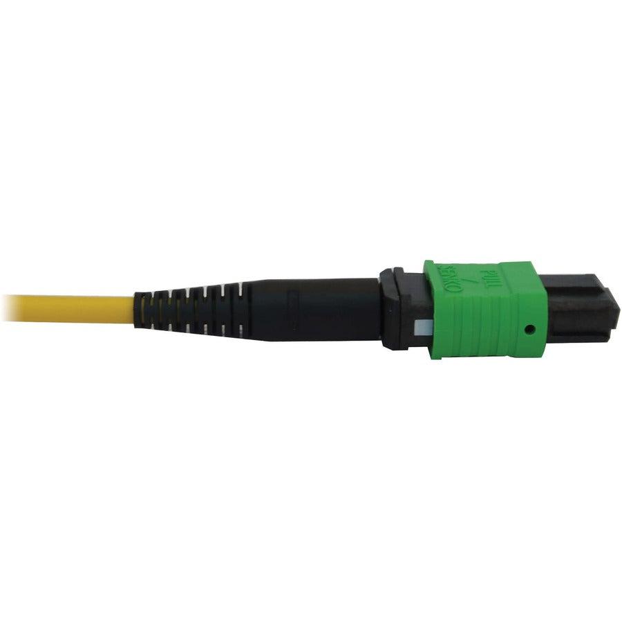 Tripp Lite N390B-01M-12-Ap 40/100G Singlemode 9/125 Os2 Fiber Optic Cable (12F Mtp/Mpo-Apc F/F), Lszh, Yellow, 1 M (3.3 Ft.)