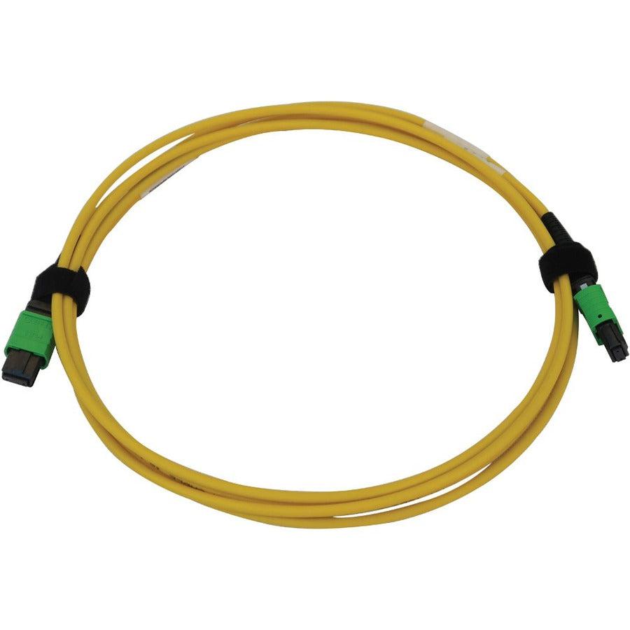 Tripp Lite N390B-02M-12-Ap 40/100G Singlemode 9/125 Os2 Fiber Optic Cable (12F Mtp/Mpo-Apc F/F), Lszh, Yellow, 2 M (6.6 Ft.)