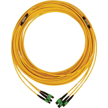 Tripp Lite N392B-23M-3X8Ap 40/100G Singlemode 9/125 Os2 Fiber Optic Cable (3X8F Mtp/Mpo-Apc F/F), Lszh, Yellow, 23 M (75 Ft.)