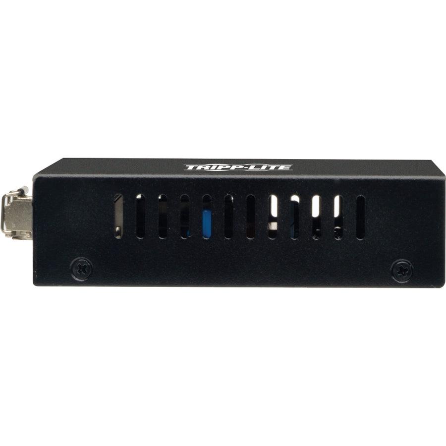 Tripp Lite N785-Int-Lc-Mm Gigabit Multimode Fiber To Ethernet Media Converter, 10/100/1000 Lc, International Power Supply, 850 Nm, 550M (1804.46 Ft.)