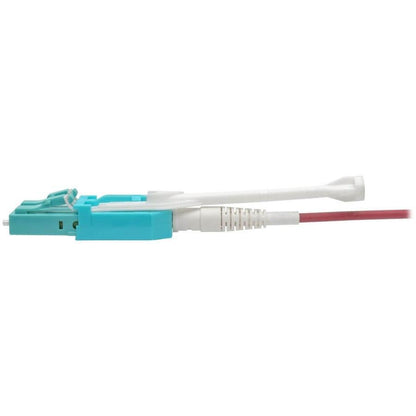 Tripp Lite N821-05M-Mg-T 10G Duplex Multimode 50/125 Om4 Lszh Fiber Optic Cable (Lc/Lc), Push/Pull Tabs, Magenta, 5 M