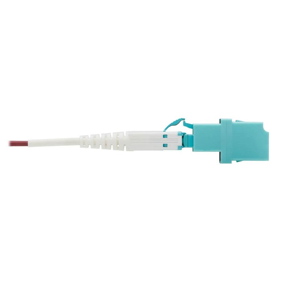 Tripp Lite N822L-001-Mf 400G Duplex Multimode 50/125 Om4 Fiber Optic Cable Adapter (Cs-Pc/Lc-Pc), M/F, Round Lszh Jacket, Magenta, 1 Ft.