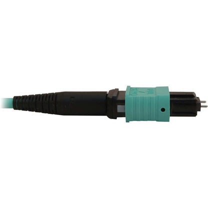 Tripp Lite N842B-05M-12-Mf 40/100/400G Multimode 50/125 Om3 Fiber Optic Cable (12F Mtp/Mpo-Pc M/F), Lszh, Aqua, 5 M (16.4 Ft.)