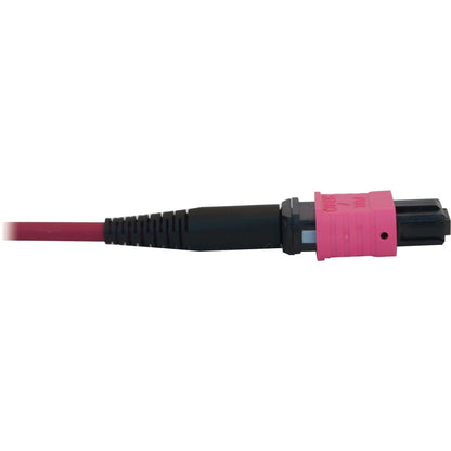 Tripp Lite N858B-30M-3X8Mg 40/100/400G Multimode 50/125 Om4 Fiber Optic Cable (3X8F Mtp/Mpo-Pc F/F), Lszh, Magenta, 30 M (98.4 Ft.)