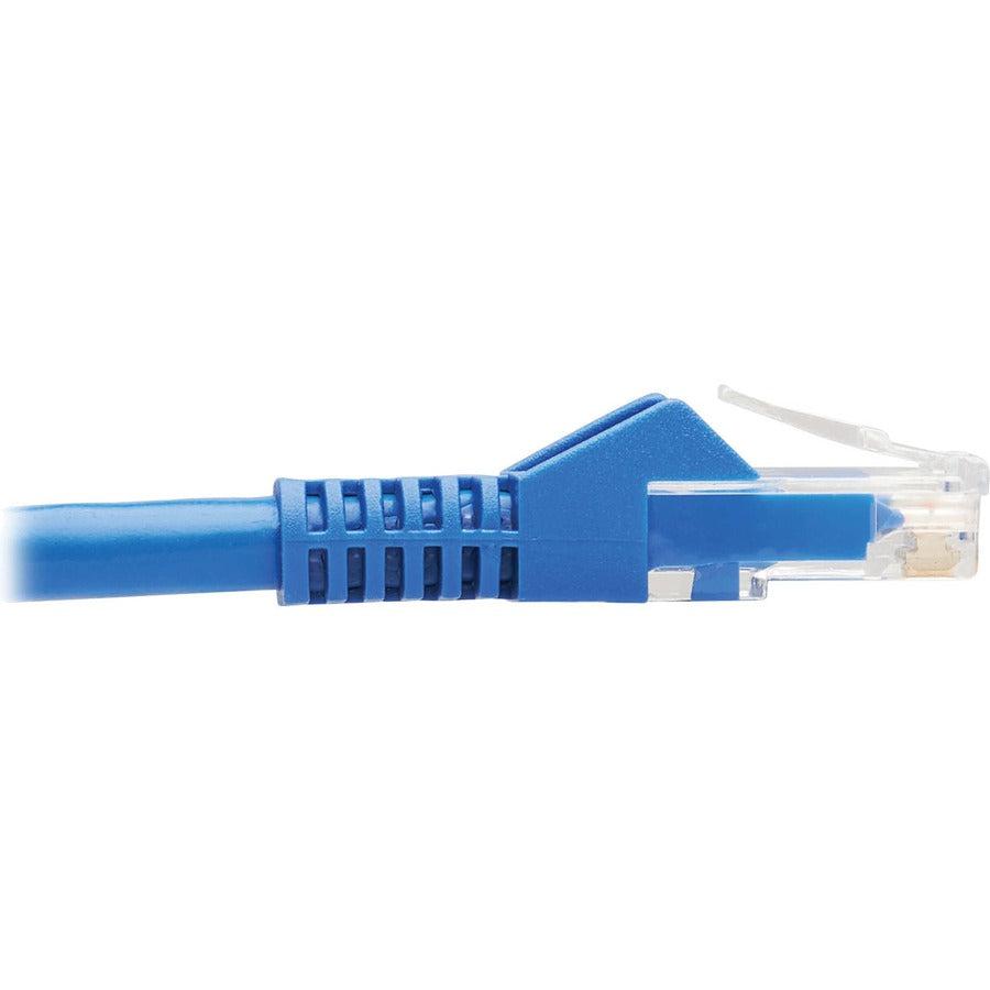 Tripp Lite Nm12-604-01M-Bl M12 X-Code Cat6 1G Utp Cmr-Lp Ethernet Cable (Right-Angle M12 M/Rj45 M), Ip68, Poe, Blue, 1 M (3.3 Ft.)