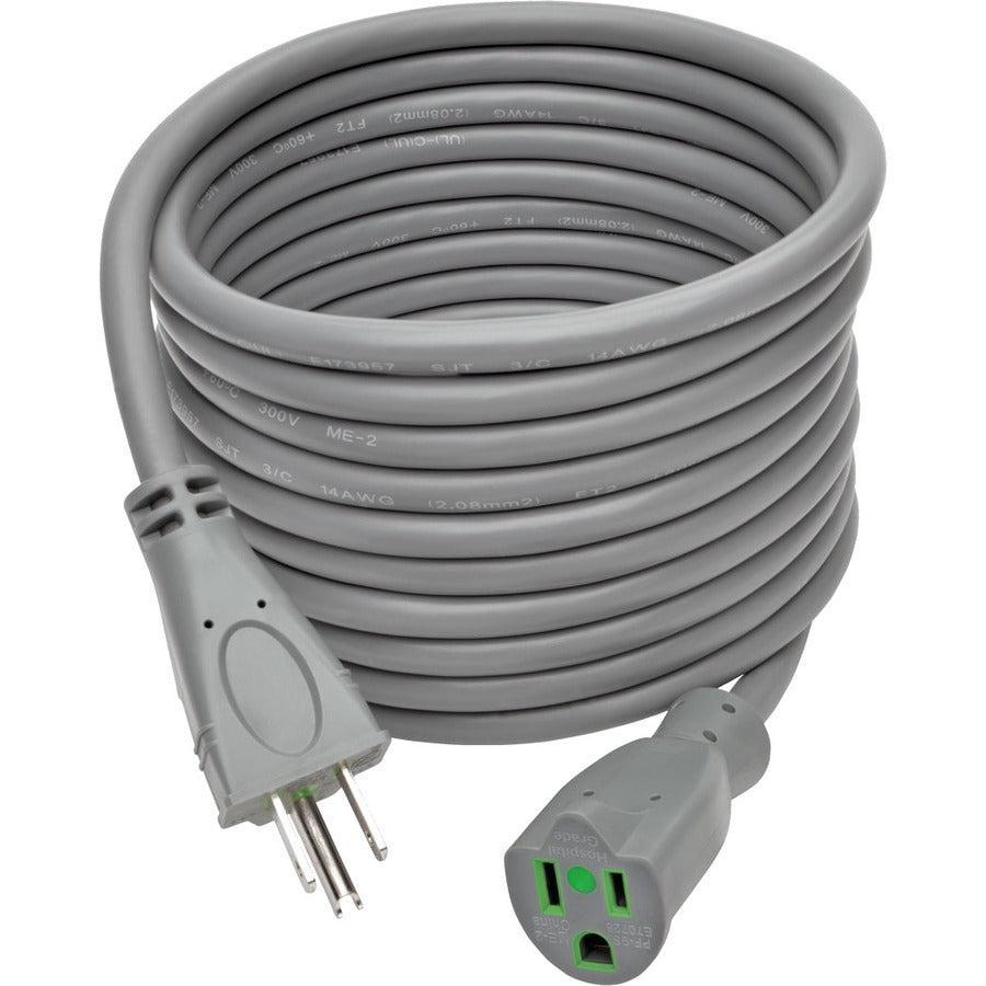 Tripp Lite P024-015-Gy-Hg Power Cable Grey 4.5 M Nema 5-15P Nema 5-15R