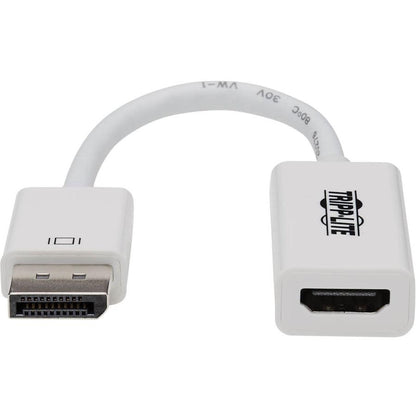 Tripp Lite P136-06N-H2V2 Displayport To Hdmi Active Adapter Video Converter (M/F), 4K 60 Hz, Dp 1.2, Hdcp 2.2, 6 In.