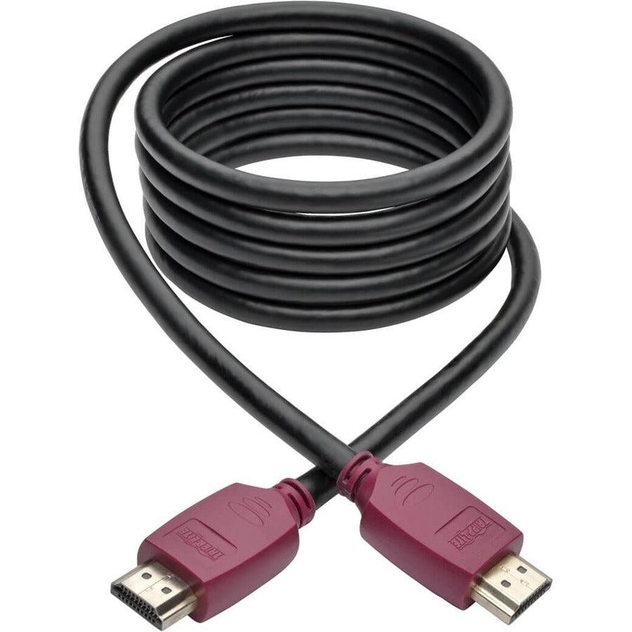 Tripp Lite P569-006-Cert 4K Hdmi Cable With Ethernet (M/M) - 4K 60 Hz, Gripping Connectors, 6 Ft.