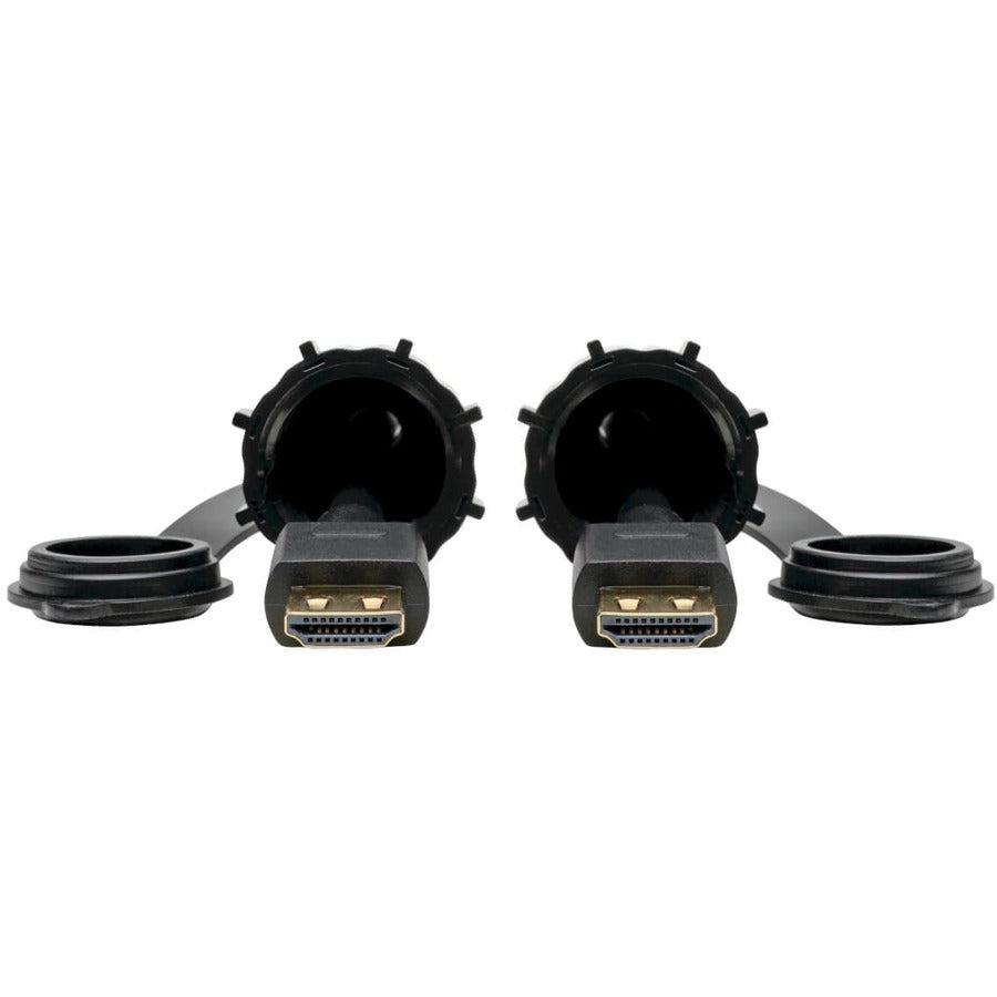Tripp Lite P569-006-Ind2 High-Speed Hdmi Cable (M/M) - 4K 60 Hz, Hdr, Industrial, Ip68, Hooded Connectors, Black, 6 Ft.